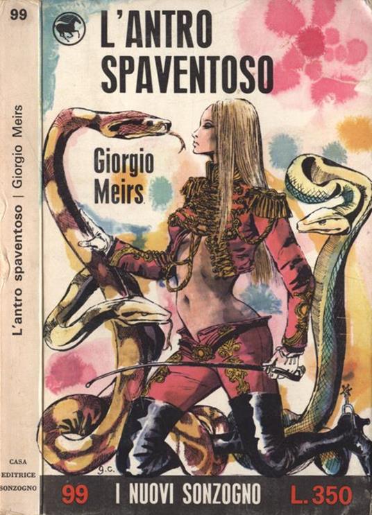 L' antro spaventoso - Giorgio Meirs - copertina