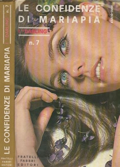 Le confidenze di Mariapia - copertina