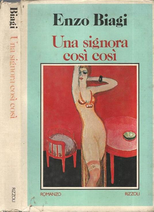 Una signora così così - Enzo Biagi - copertina