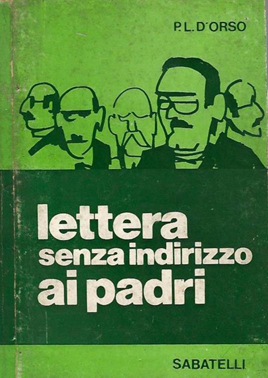 Lettera senza indirizzo ai padri - copertina