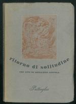 Teatro di solitudine. Tre atti. Con una nota di Paolo Grassi