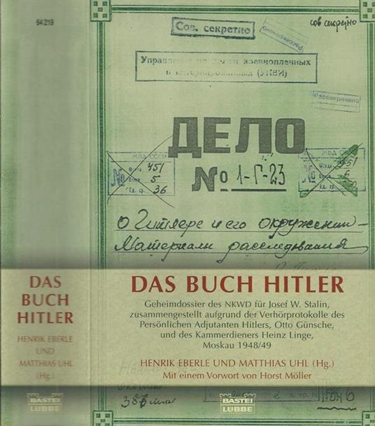 Das Buch Hitler - Henrik Eberle - copertina