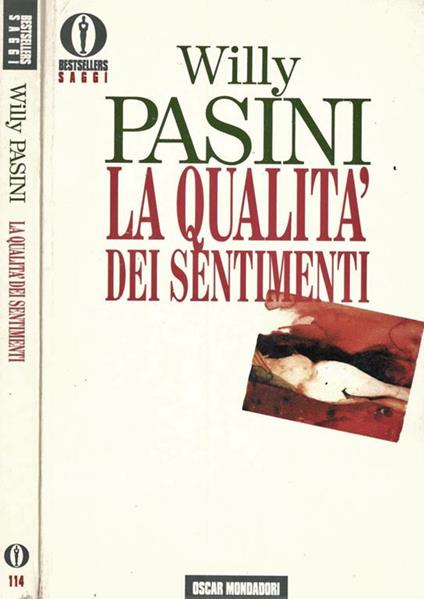 La qualità dei sentimenti - Willy Pasini - copertina