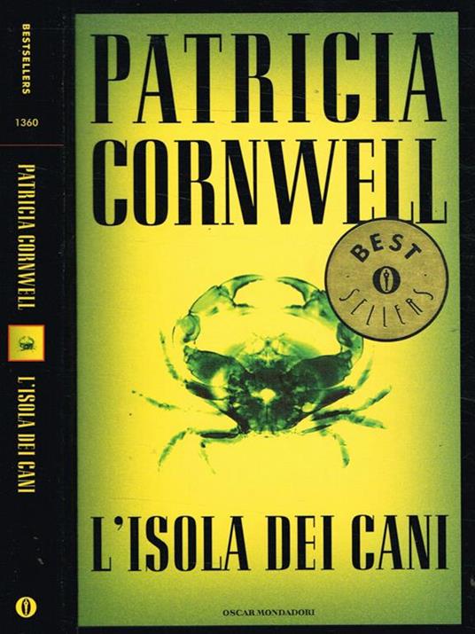L' isola dei cani - Patricia D. Cornwell - copertina