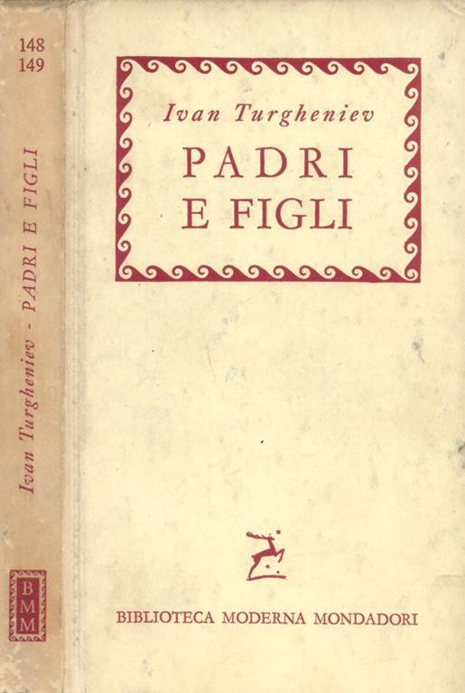 Padri e figli - Ivan Turgenev - copertina