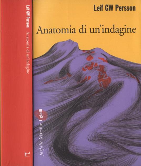 Anatomia di un'indagine - Leif G. W. Persson - copertina