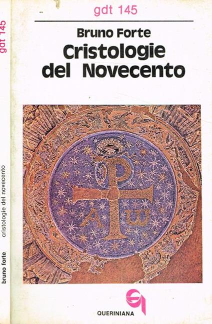 Cristologie del Novecento - Bruno Forte - copertina