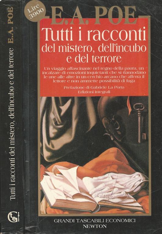 Tutti i racconti del mistero, dell'incubo e del terrore - Edgar Allan Poe - copertina