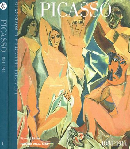 Picasso 1881-1914 - Alberto Moravia - copertina