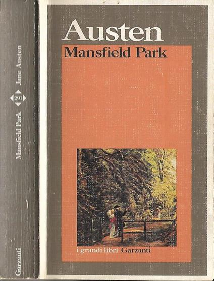 Mansfield Park - Jane Austen - copertina