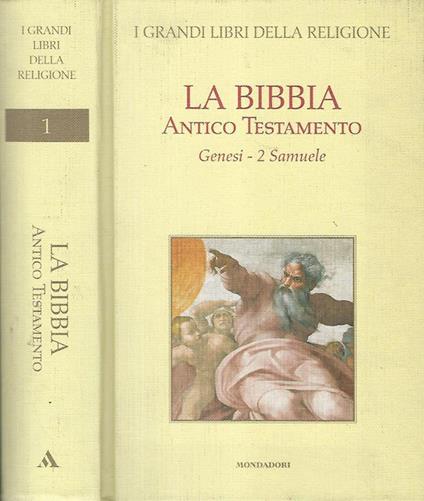 La Bibbia- Antico Testamento-Genesi-2 Samuele - copertina