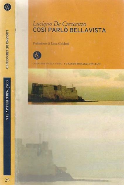 Così parlo Bellavista - Luciano De Crescenzo - copertina