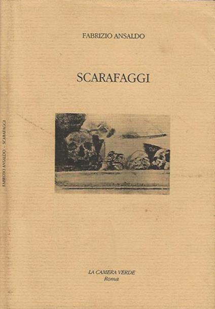 Scarafaggi - Fabrizio Ansaldo - copertina