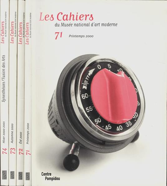 Les cahiers. du Musée National d'Art Moderne - 2000 - copertina