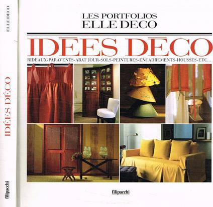 Idées déco. Rideaux-paravents-abat jour-sols-peintures-encadrements-housse-etc… - copertina