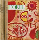 L' Oeil. Revue d'Art mensuelle - Année 1960