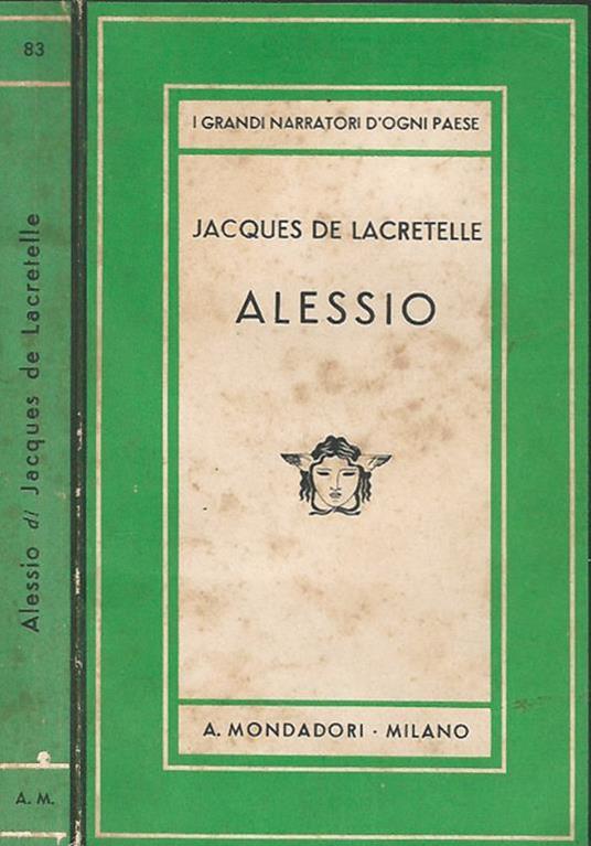 Alessio - Jacques de Lacretelle - copertina