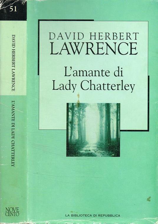 L' amante di Lady Chatterley - David Herbert Lawrence - copertina