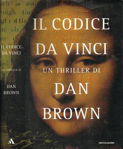 IL Codice da Vinci - Dan Brown - copertina