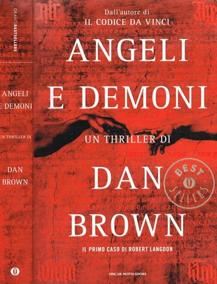 Angeli e demoni - Dan Brown - copertina