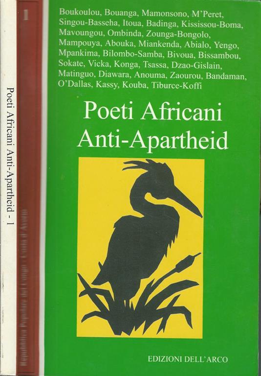 Poeti africani Anti-Apartheid - copertina