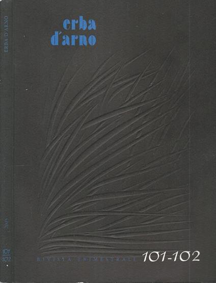 Erba d'arno numero 101-102. Estate-Autunno - copertina