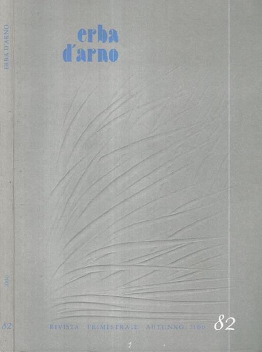 Erba d'arno numero 82. Autunno 2000 - copertina