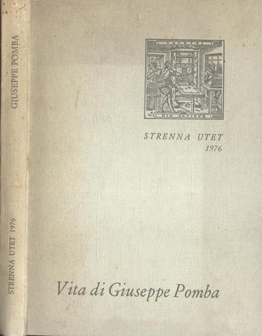 Vita di Giuseppe Pomba - copertina