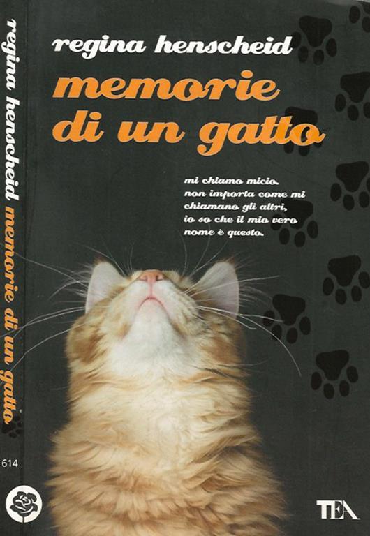 Memorie di un gatto - Regina Henscheid - copertina