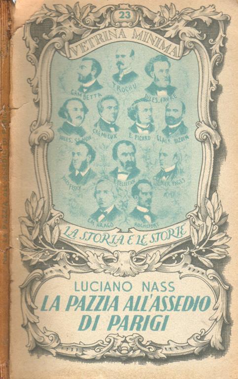 La pazzia all'assedio di Parigi - Lucien Nass - copertina