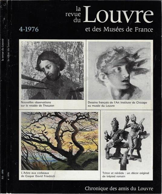 La revue du Louvre Anno 1976 N° 4, 5/6. Et des Musées de France - copertina