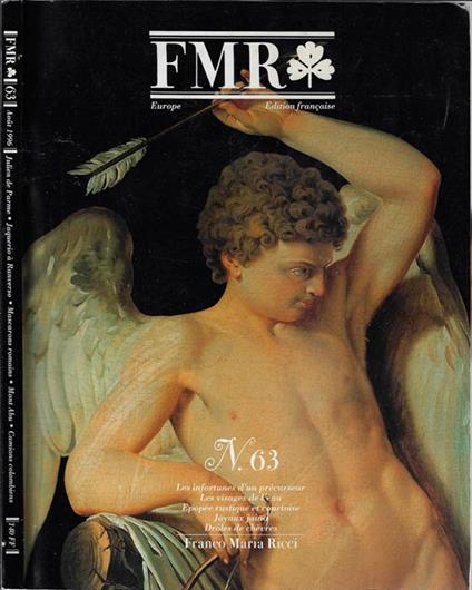 Fmr Anno 1996 N° 63 - Franco Maria Ricci - copertina