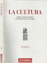 La Cultura N. 3. Rivista Di Filosofia Letteratura e Storia