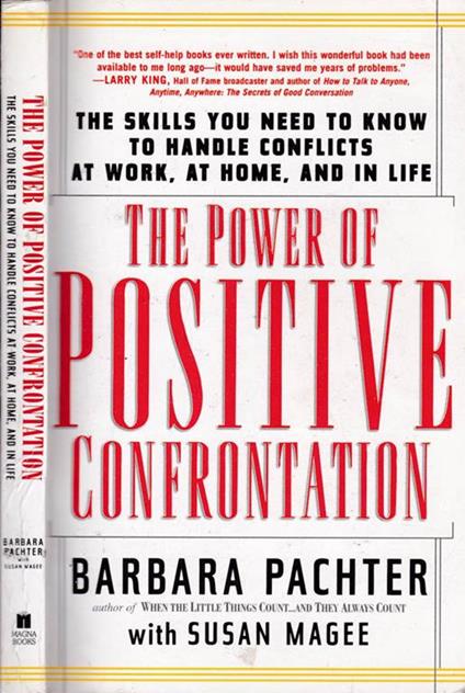 The power of positive confrontation - Barbara Pachter - copertina