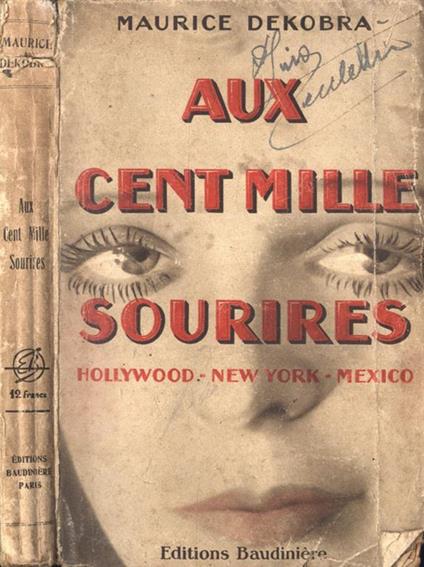 Aux cent mille sourires - Maurice Dekobra - copertina