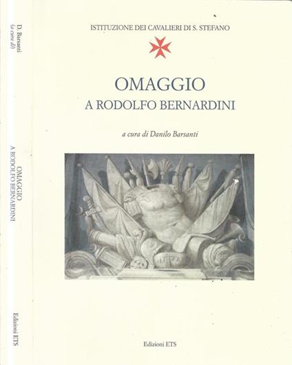 Omaggio a Rodolfo Bernardini - Danilo Barsanti - copertina