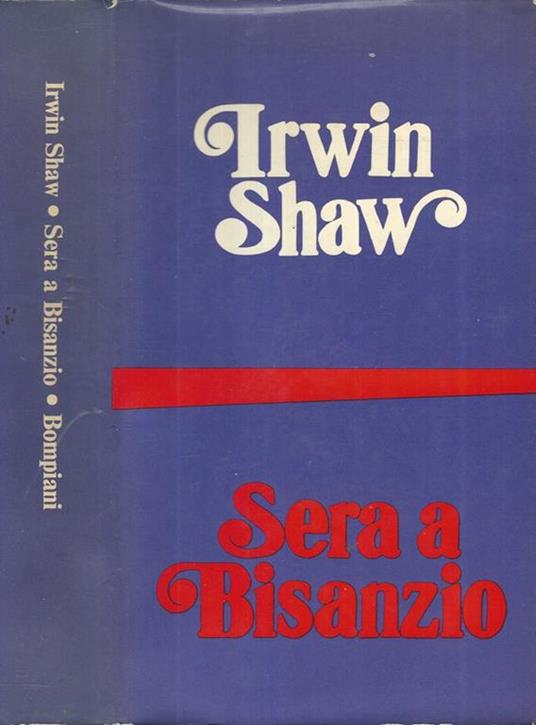 Sera a Bisanzio - Shaw Irwin - copertina