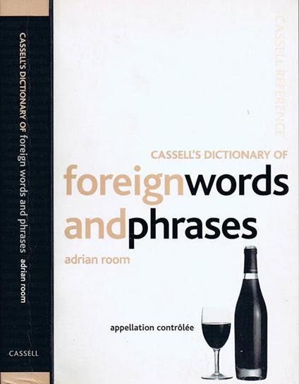 Cassell's Dictionary of Foreign Words and Phrases - Adrian Room - copertina