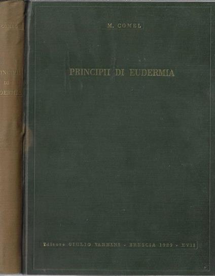 Principi di eudermia - M. Comel - copertina