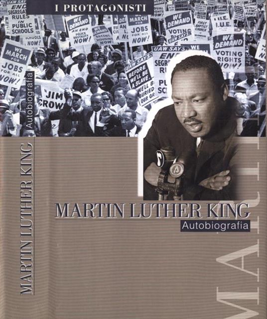 Autobiografia - Martin Luther King - copertina