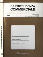 Giurisprudenza commerciale n. 39. 4