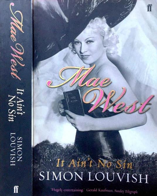 Mae West. It ain't no sin - Simon Louvish - copertina