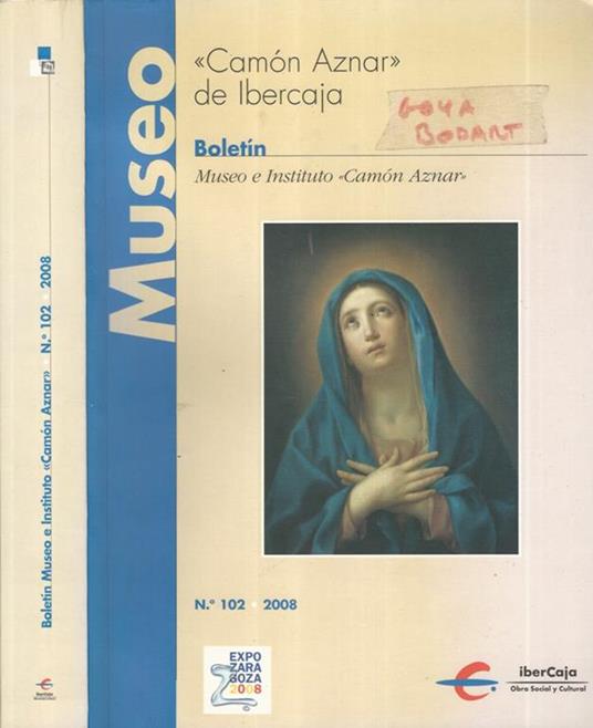 Boletìn - Museo e Instituto "Camón Aznar" de Ibercaja - copertina