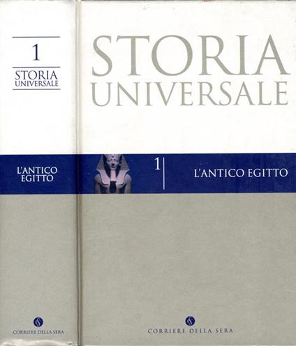 Storia Universale Vol.I. L'Antico Egitto - copertina