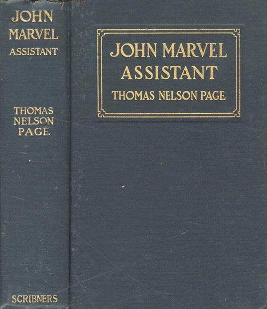 John Marvel assistant - copertina