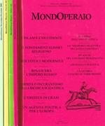 Mondoperaio Anno 7 N.1 2 3 6 N.S.. Rivista Socialista Fondata Da Pietro Nenni Di: Luciano Pellicani Direttore