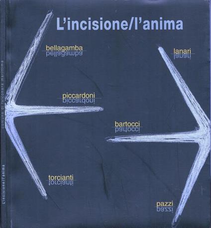 L' incisione/l'anima - Bruno Ceci - copertina