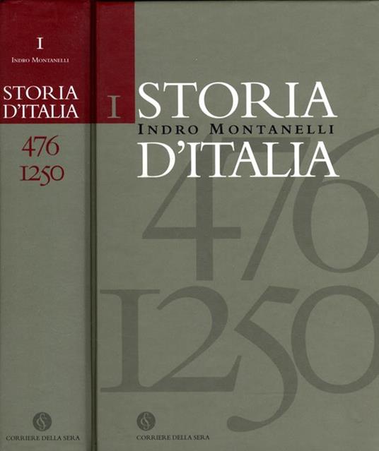 Storia D'Italia Vol.I - Indro Montanelli - copertina