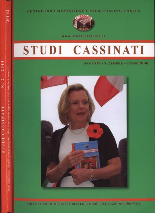 Studi cassinati - Anno XIV n. 2 - copertina