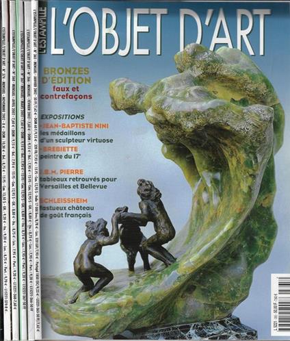 L' Estampille / L' Objet D'Art Anno 2002 N° 365, 366, 367, 368, 374 - copertina